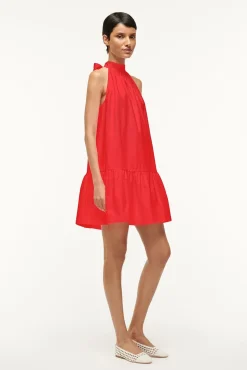 MINI MARLOWE DRESS  RED ROSE