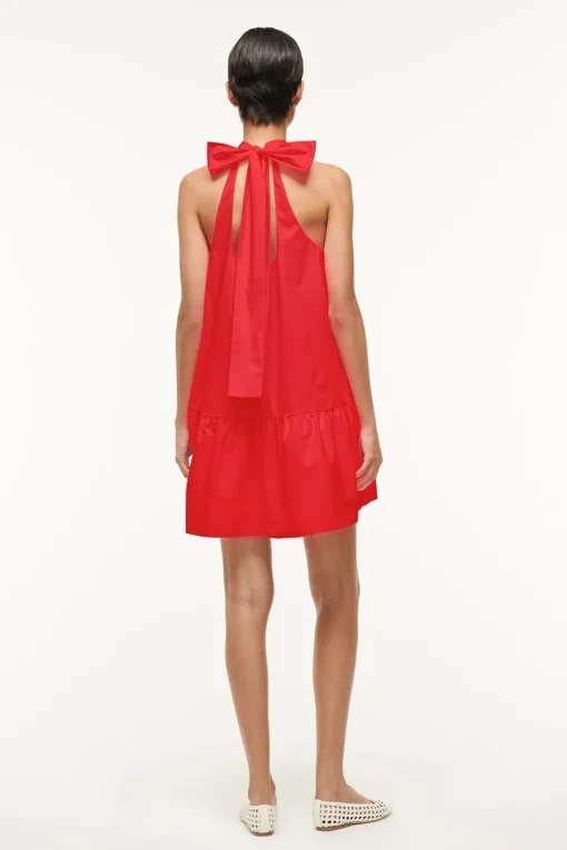 MINI MARLOWE DRESS  RED ROSE