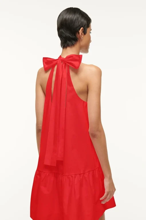 MINI MARLOWE DRESS  RED ROSE