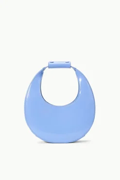 MINI MOON BAG  BLUE HYDRANGEA