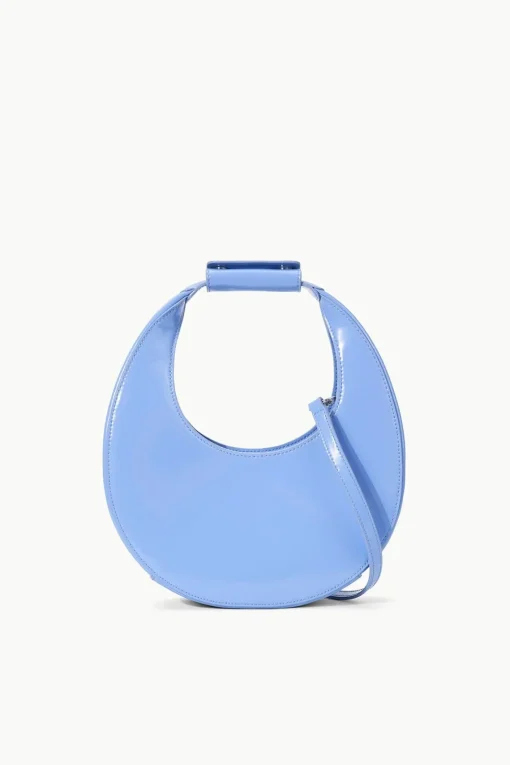 MINI MOON BAG  BLUE HYDRANGEA