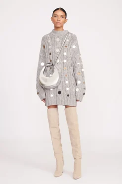 MINI MOON BAG  CHROME