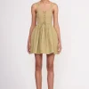MINI SUTTON DRESS  KHAKI