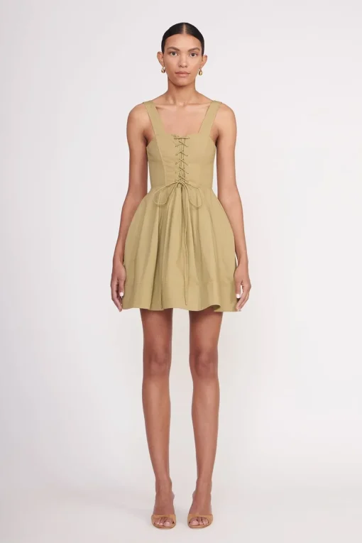 MINI SUTTON DRESS  KHAKI