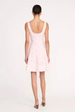 MINI WELLS DRESS  CHERRY BLOSSOM IVORY TOILE