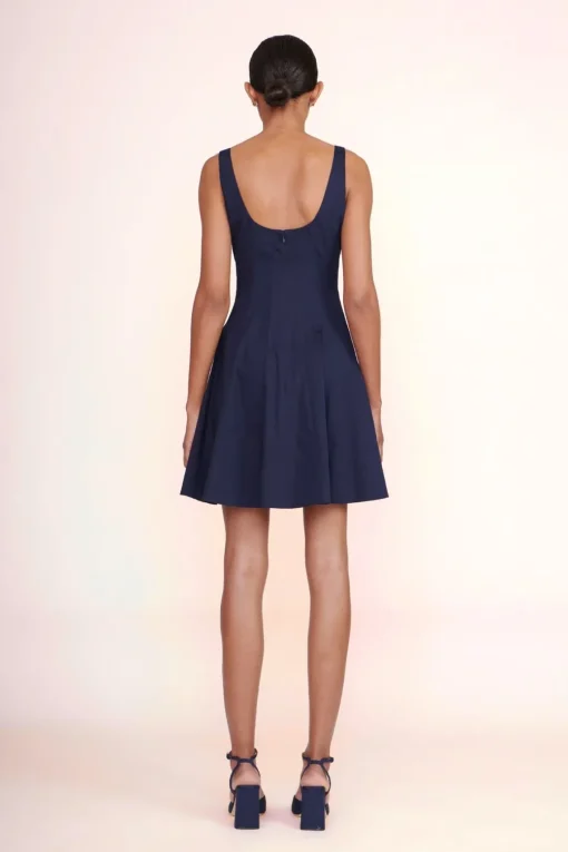 MINI WELLS DRESS  NAVY
