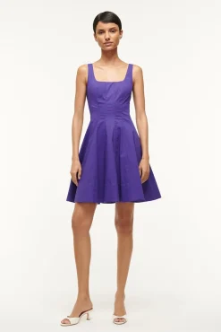 MINI WELLS DRESS  VIOLET