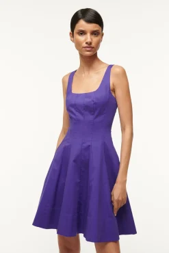 MINI WELLS DRESS  VIOLET