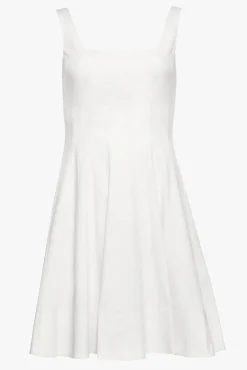 MINI WELLS DRESS  WHITE