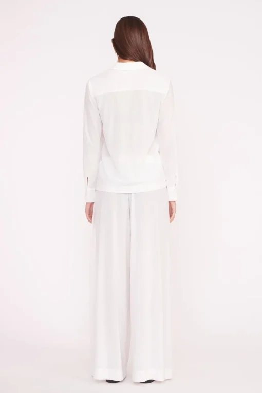 MIRIAM COVERUP TOP  WHITE