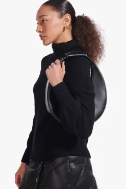 MOON BAG  BLACK