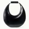 MOON BAG  BLACK POLISHED