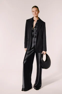 MOON BAG  BLACK POLISHED