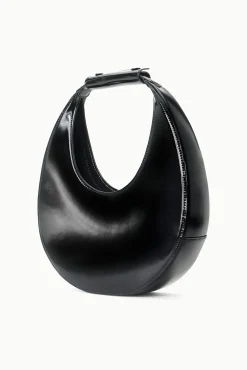 MOON BAG  BLACK POLISHED