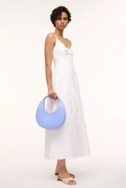 MOON BAG  BLUE HYDRANGEA
