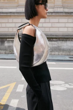 MOON BAG  CHROME