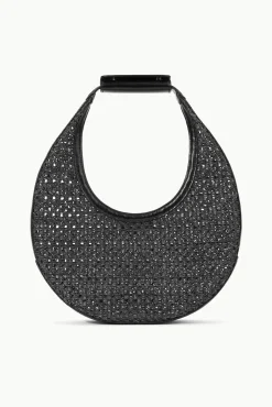 MOON WOVEN BAG  BLACK