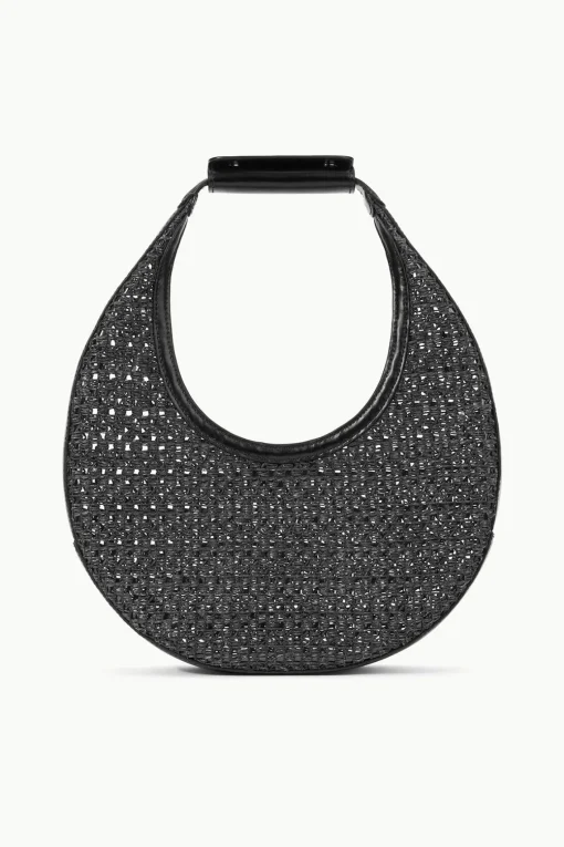 MOON WOVEN BAG  BLACK
