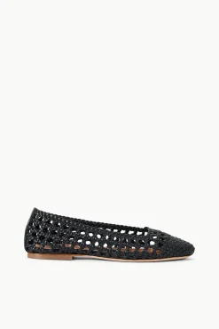 NELL CROCHET BALLERINA  BLACK