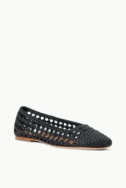 NELL CROCHET BALLERINA  BLACK