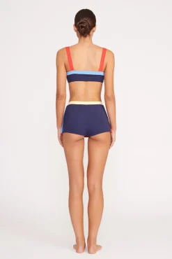 NELL SWIM SKIRT  NAVY COLORBLOCK