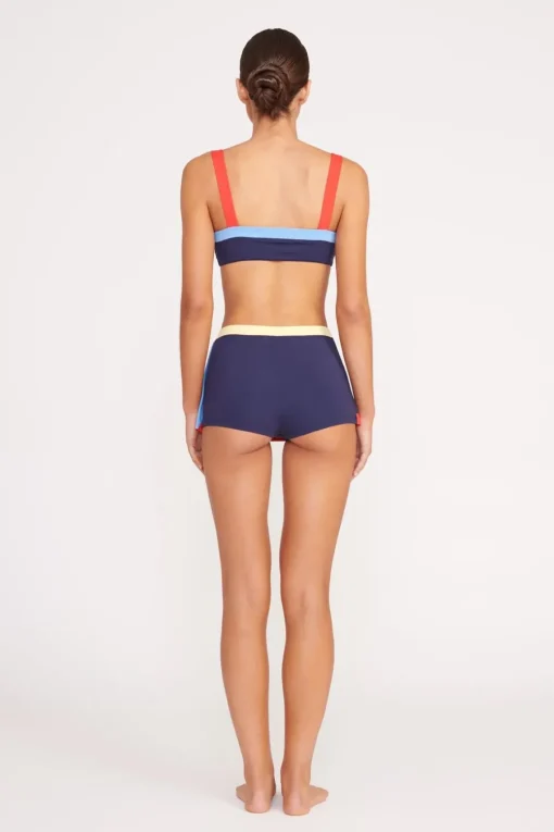 NELL SWIM SKIRT  NAVY COLORBLOCK