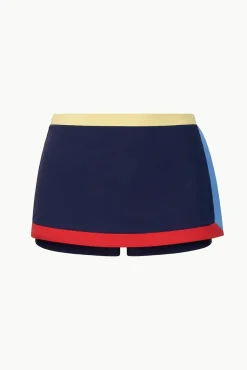 NELL SWIM SKIRT  NAVY COLORBLOCK