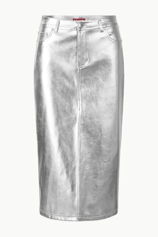 OAKLYN SKIRT  SILVER