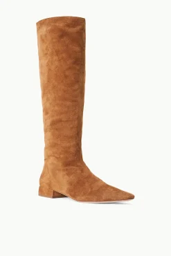 OLGA BOOT  TAN SUEDE