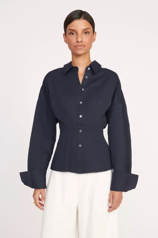 OPHELIA TOP  NAVY