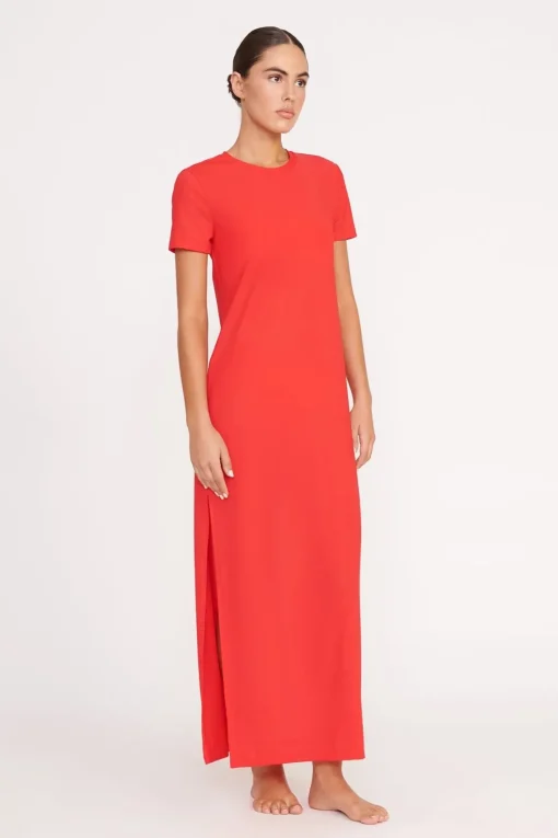 OTTILIE DRESS  RED ROSE