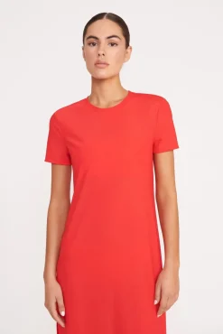 OTTILIE DRESS  RED ROSE