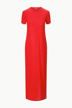 OTTILIE DRESS  RED ROSE