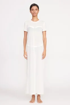 OTTILIE DRESS  WHITE