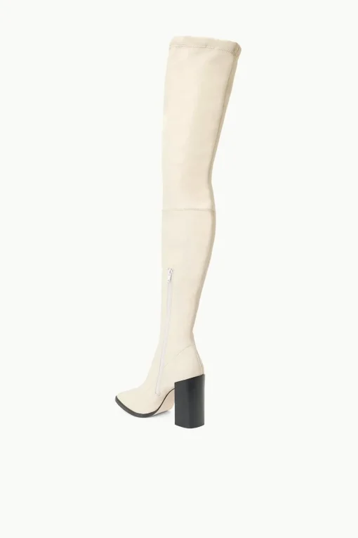 PAZ OVER THE KNEE BOOT  CREAM