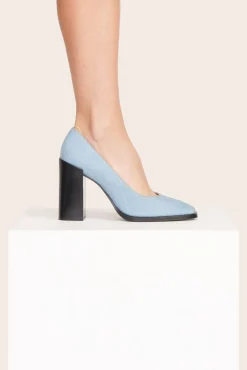 PAZ PUMP  DENIM BLUE
