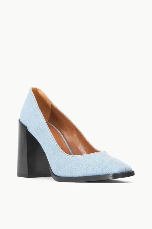 PAZ PUMP  DENIM BLUE