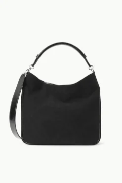 PERRY BAG  BLACK SUEDE