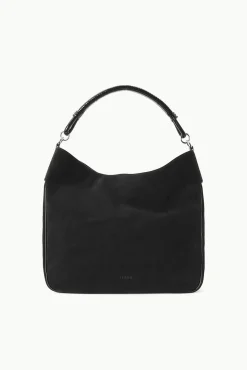 PERRY BAG  BLACK SUEDE