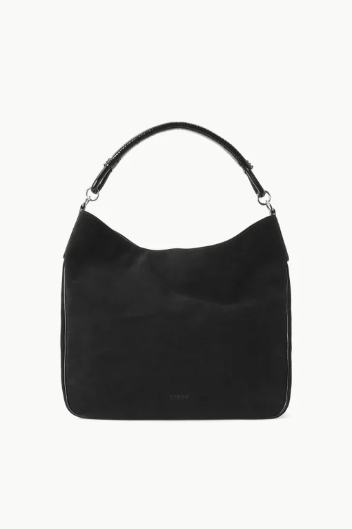 PERRY BAG  BLACK SUEDE