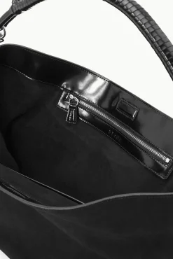 PERRY BAG  BLACK SUEDE