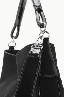 PERRY BAG  BLACK SUEDE