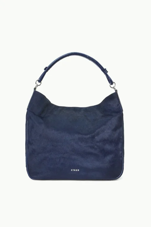 PERRY BAG  NAVY HAIRCALF