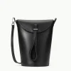 PHOEBE CONVERTIBLE BUCKET BAG  BLACK