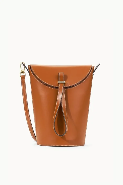 PHOEBE CONVERTIBLE BUCKET BAG  TAN