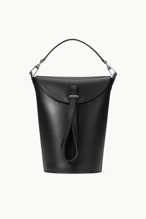PHOEBE CONVERTIBLE BUCKET BAG  BLACK