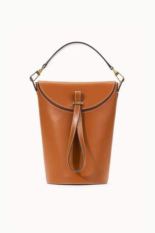 PHOEBE CONVERTIBLE BUCKET BAG  TAN