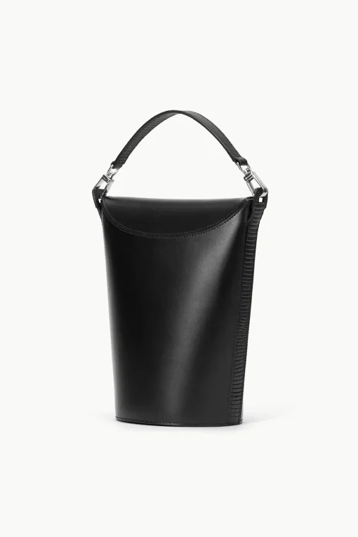 PHOEBE CONVERTIBLE BUCKET BAG  BLACK
