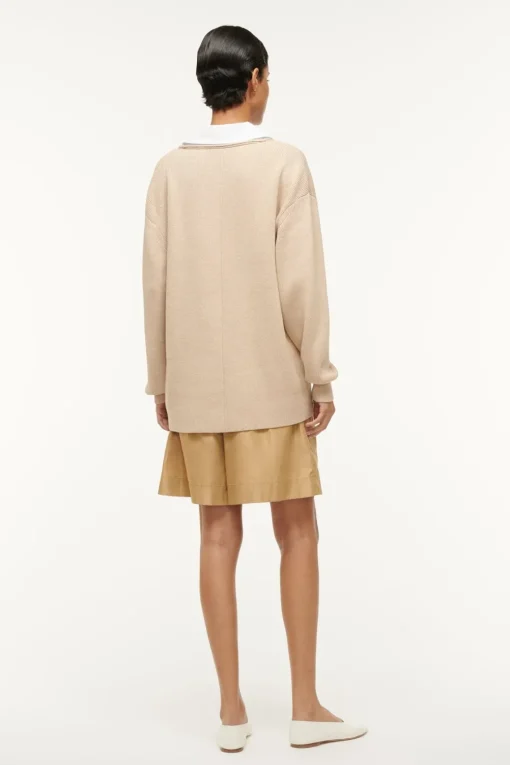 PIETRO SWEATER  CAMEL WHITE