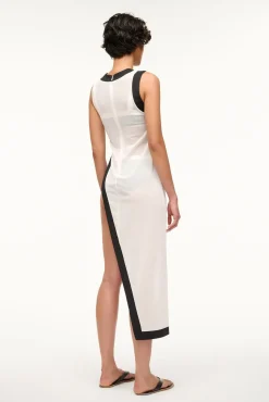 POINTER COVERUP TOP  WHITE BLACK